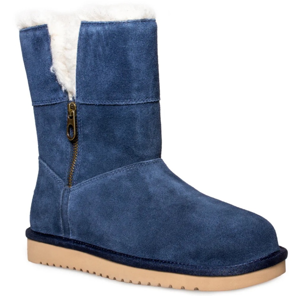 KOOLABURRA BY UGG ARIBEL INSIGNIA BLUE BOOTS WOMENS SIZE 8